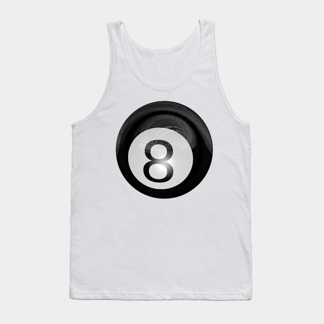 Big 8 Ball Tank Top by Packrat